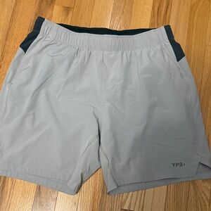 Abercrombie & Fitch Light Gray Athletic Shorts
